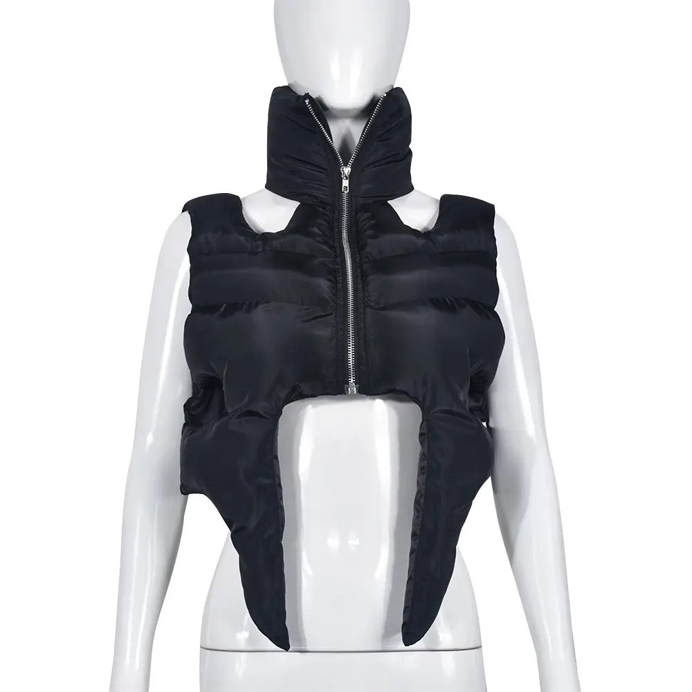 NAStech Cut out Puffer Top