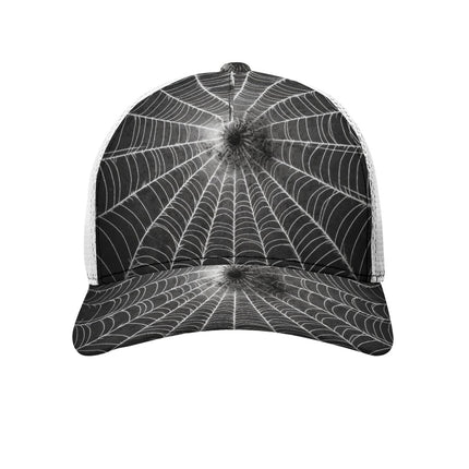 Spooky SZN Peaked Mesh Cap With Box