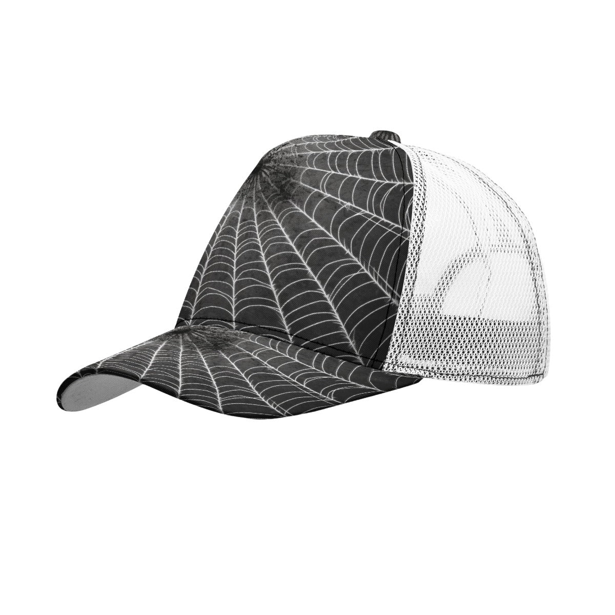 Spooky SZN Peaked Mesh Cap With Box