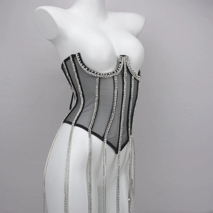Sharp Light Mesh Corset