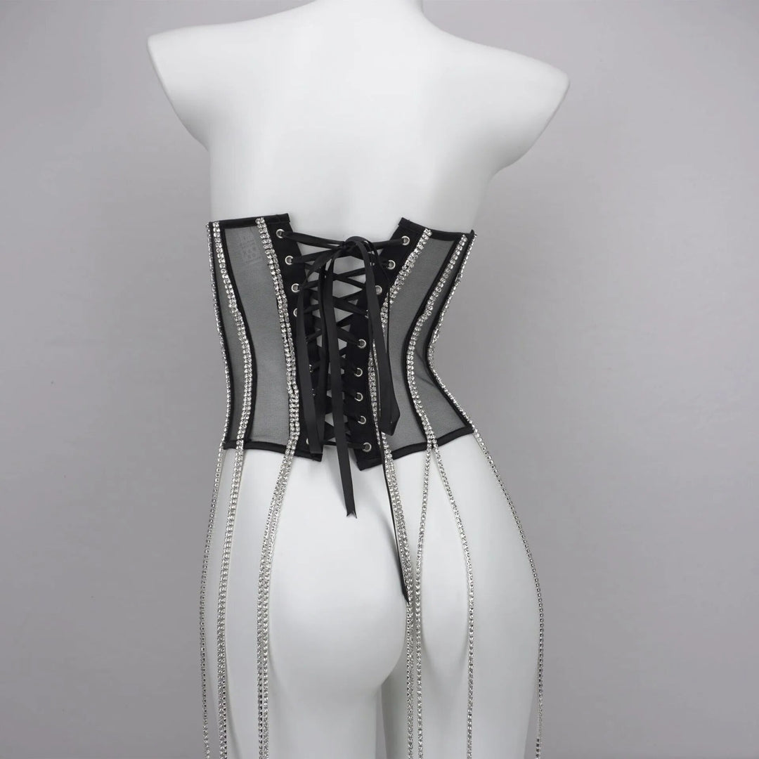 Sharp Light Mesh Corset