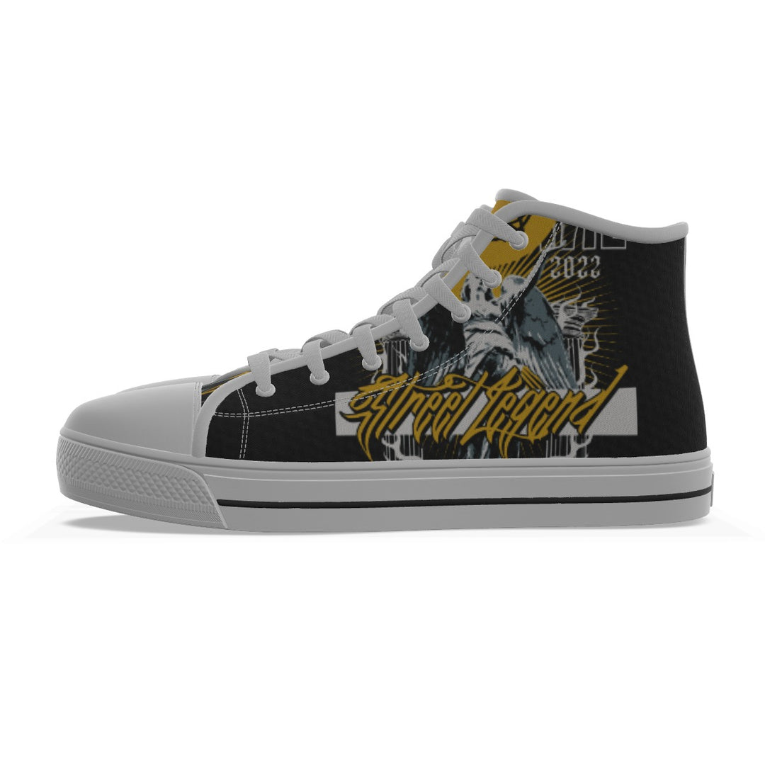 Crooked Smiles Club Men's Canvas Shoes