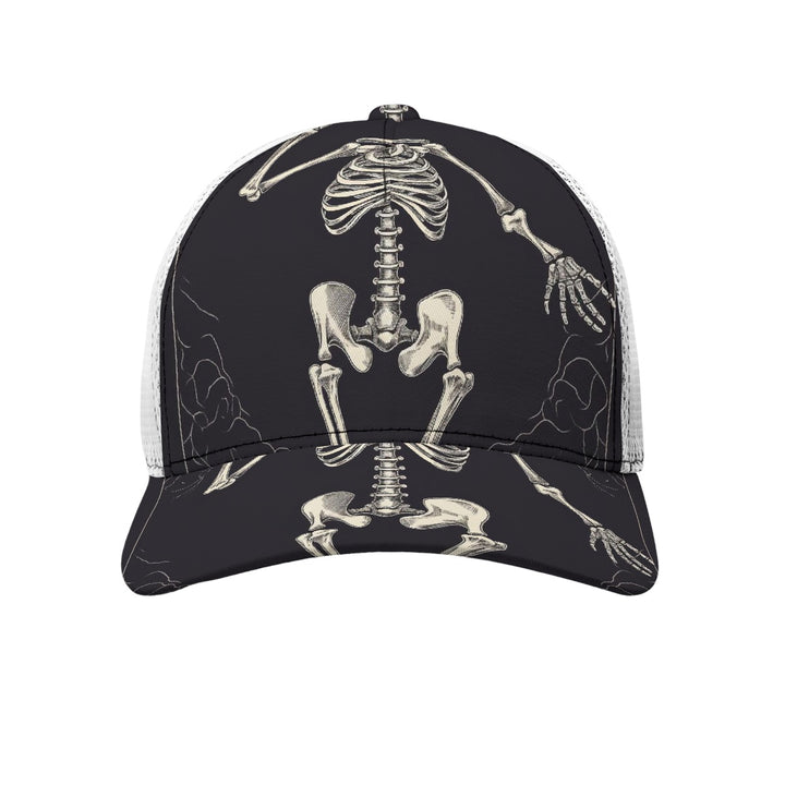 Spooky SZN Peaked Mesh Cap With Box