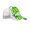 Sharp Light Peaked Mesh Cap With Box