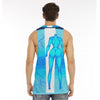 Animated Life O-neck Long Tank Top