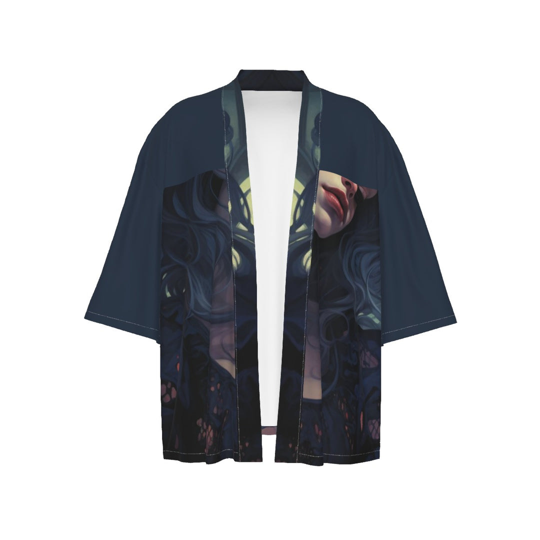 Spooky SZN Short Kimono