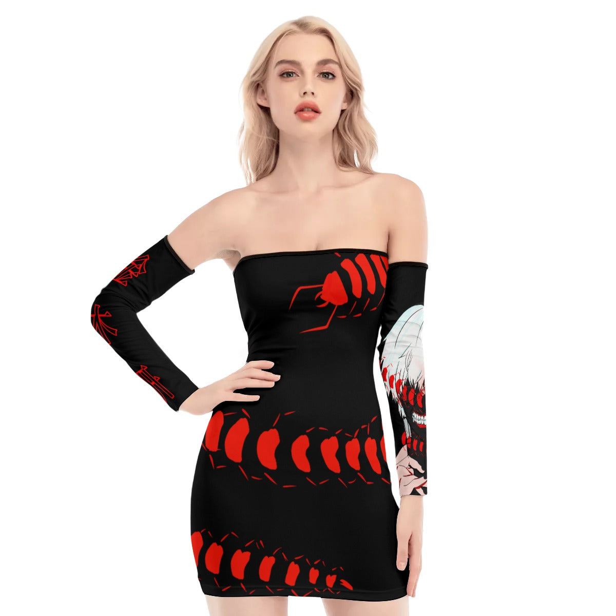 Animated Life Short Backless dress