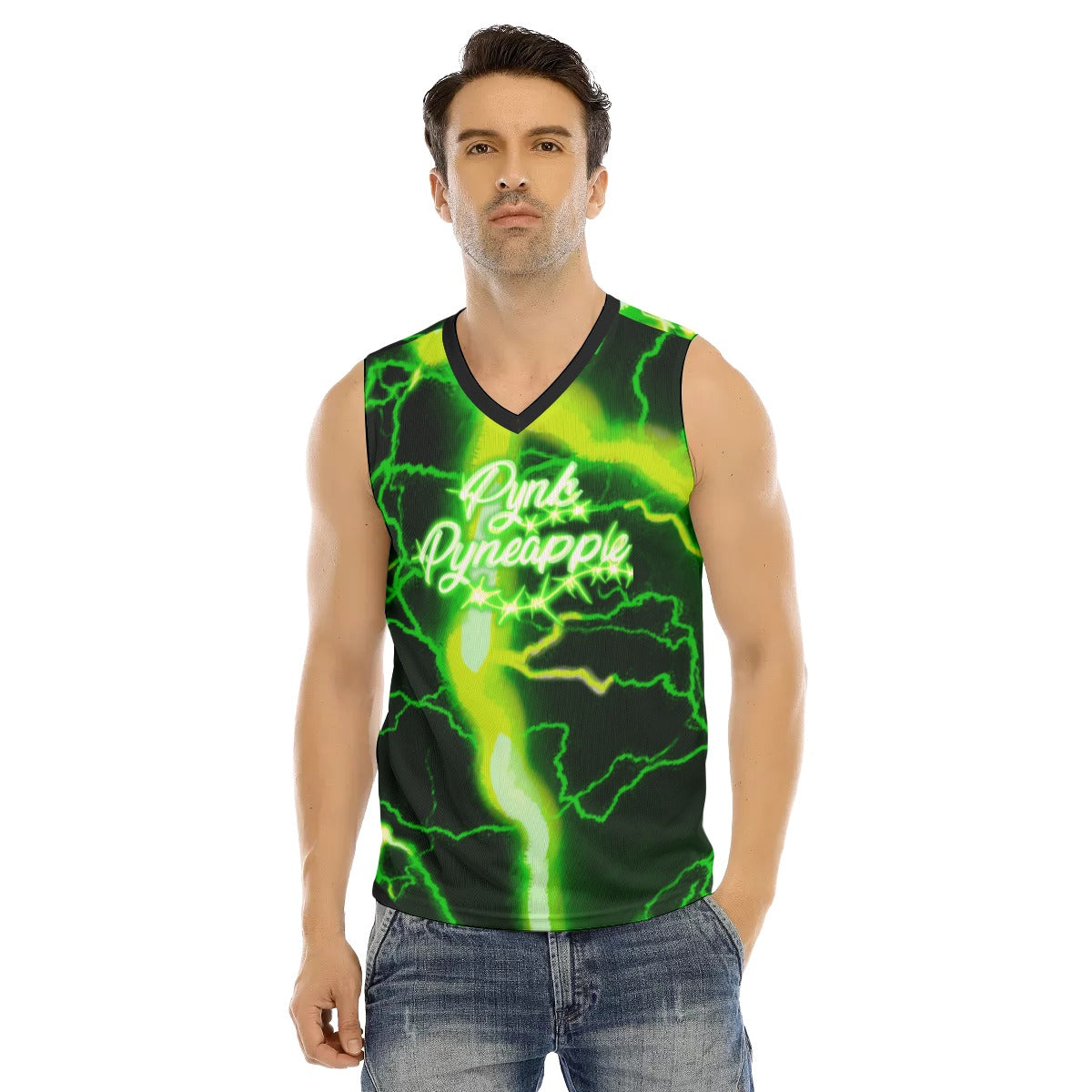 Sharp Light Tank Top