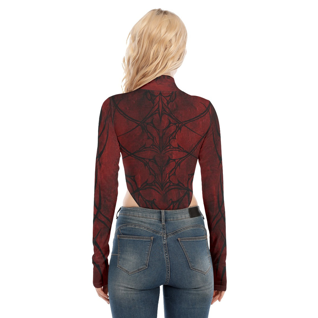 Red Rogue Bodysuit