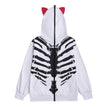 Spooky SZN Eared Zip Up Hoody