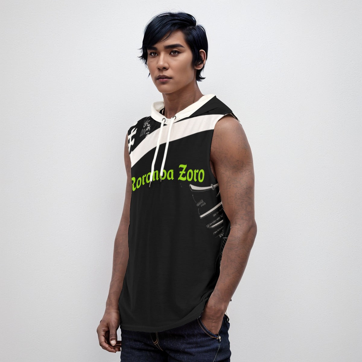 Animated Life Tank Hooded Vest