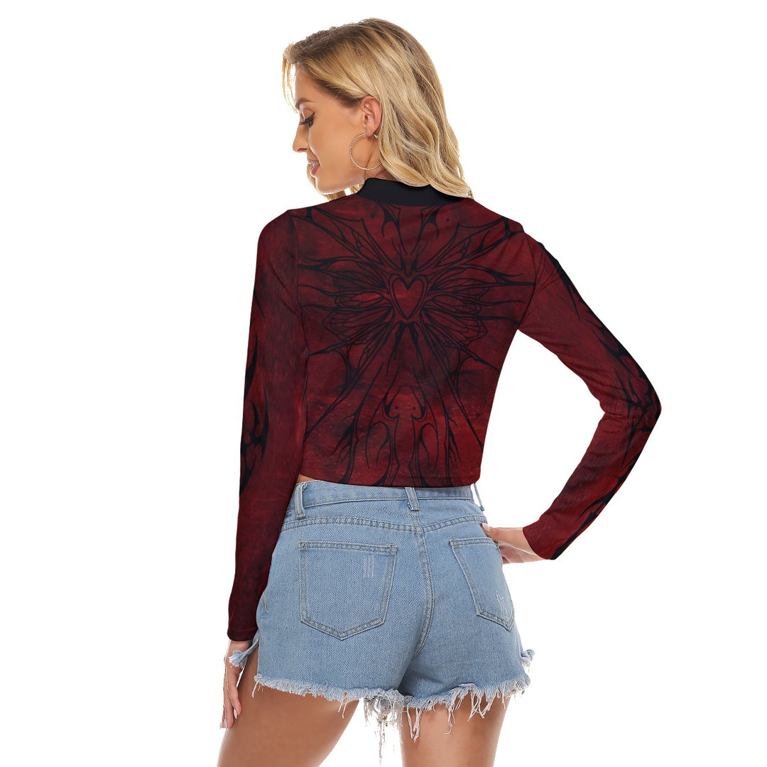 Red Rogue Cut Out Top