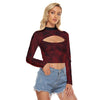 Red Rogue Cut Out Top