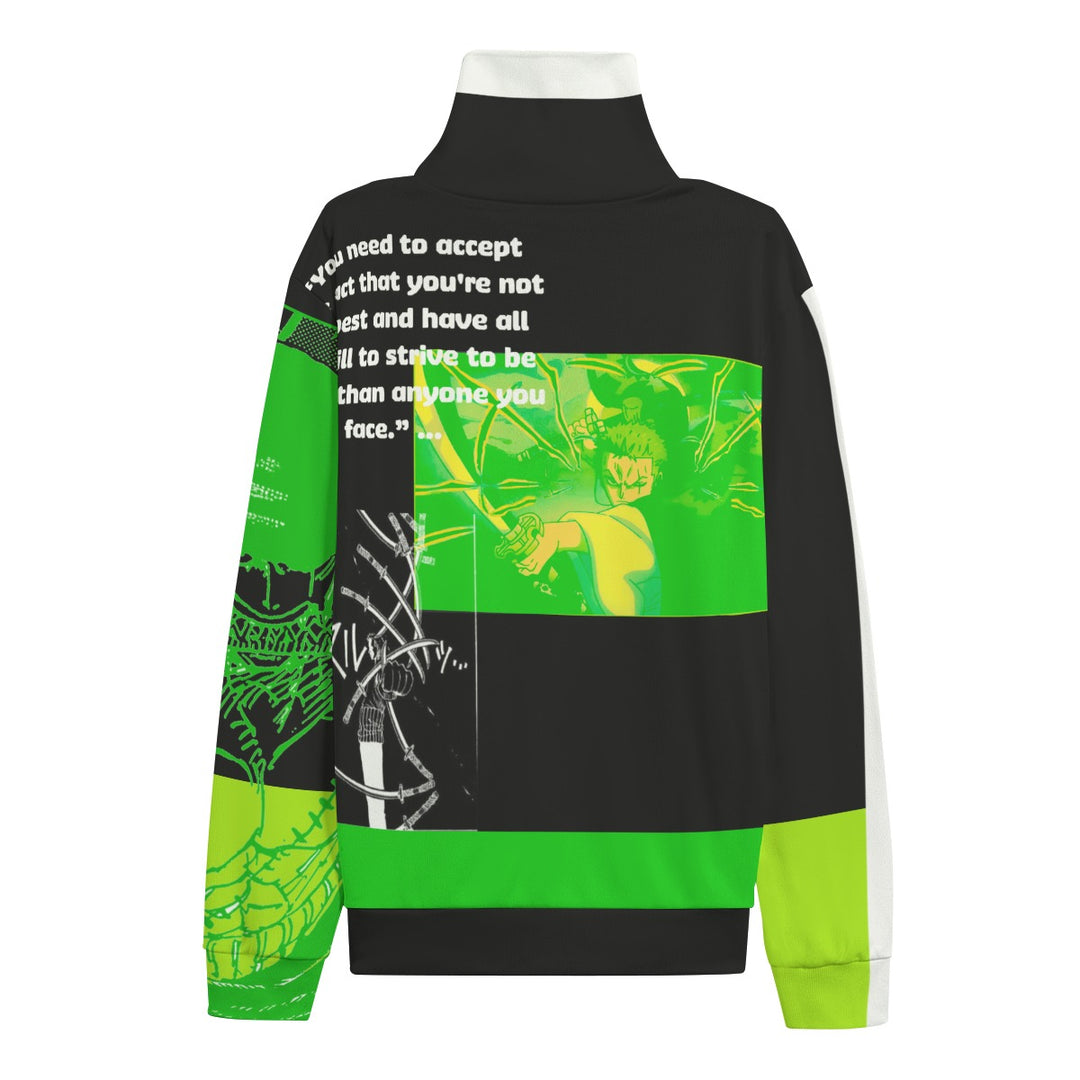 Animated Life Turtleneck Knitted Fleece Sweater