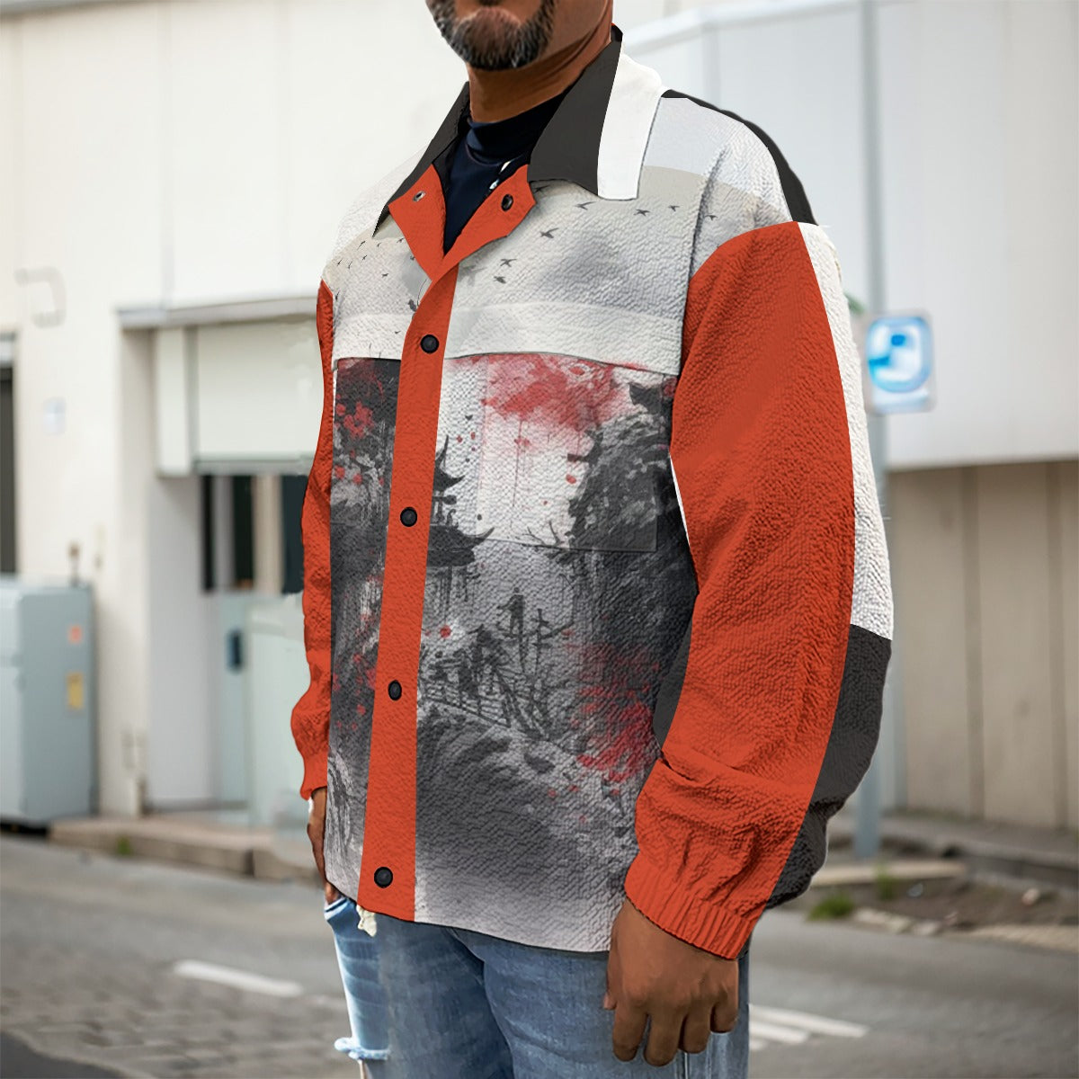 Streets of Tokyo Casual Lapel Jacket