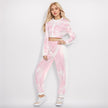 Sweet Side Crop Sweatshirt Suit