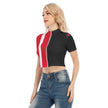 Animated Life T-shirt With Two-way Zipper