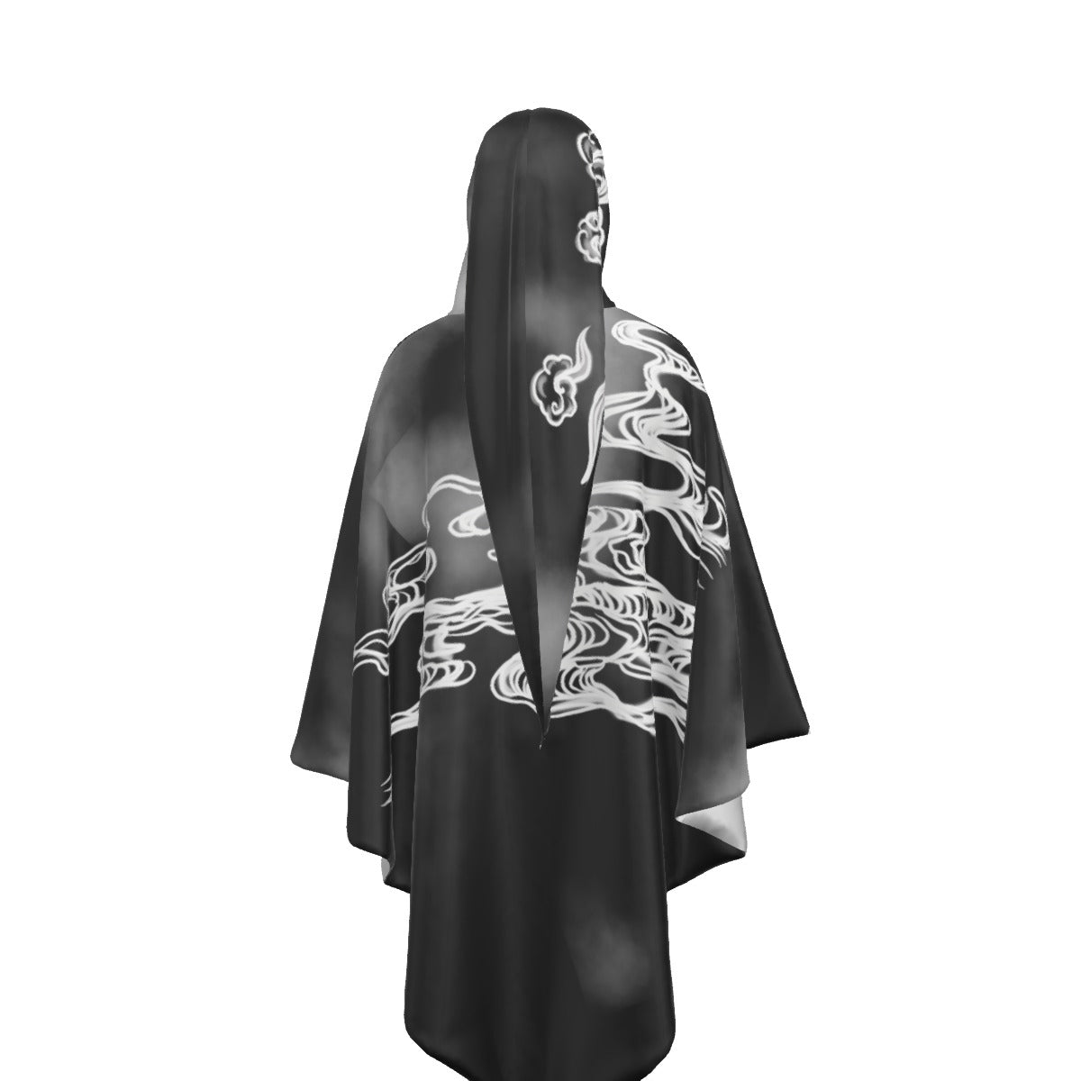 Hidden Smoke Hooded Cloak