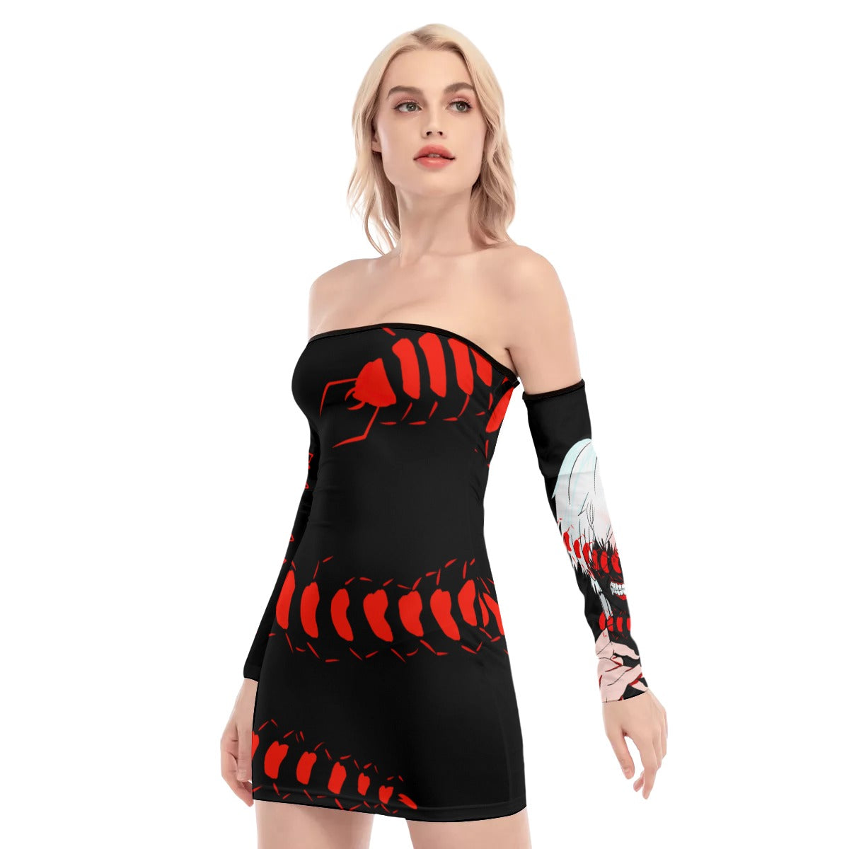 Animated Life Short Backless dress