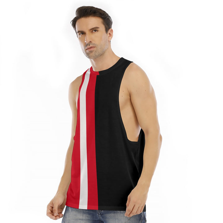 Animated Life O-neck Long Tank Top