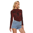 Red Rogue Mesh Top