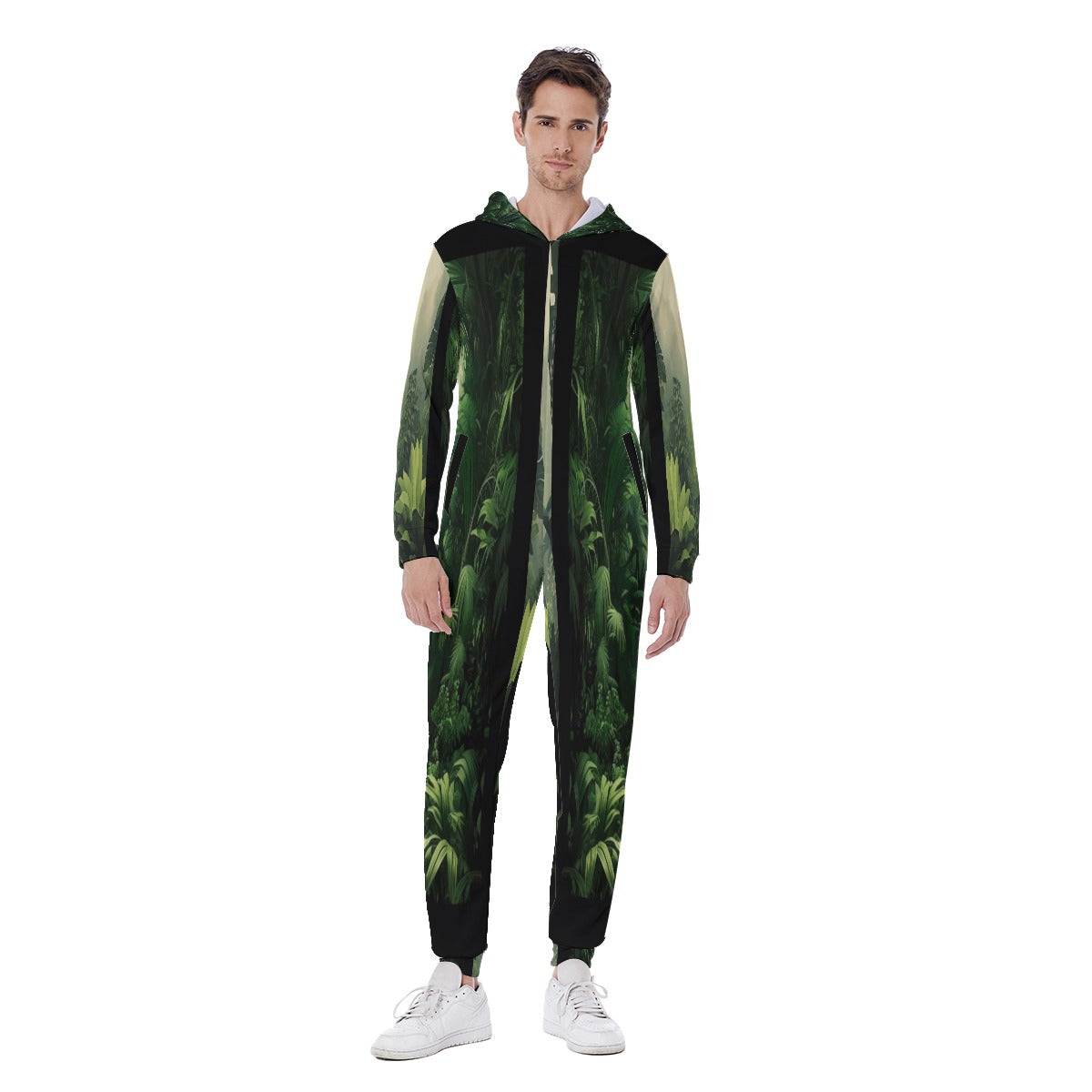 Streets of Tokyo Hooded Jumpsuit