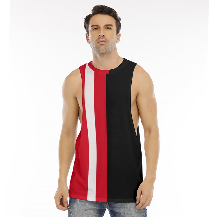 Animated Life O-neck Long Tank Top