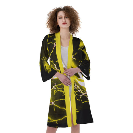 Sharp Light Mid Length Kimono