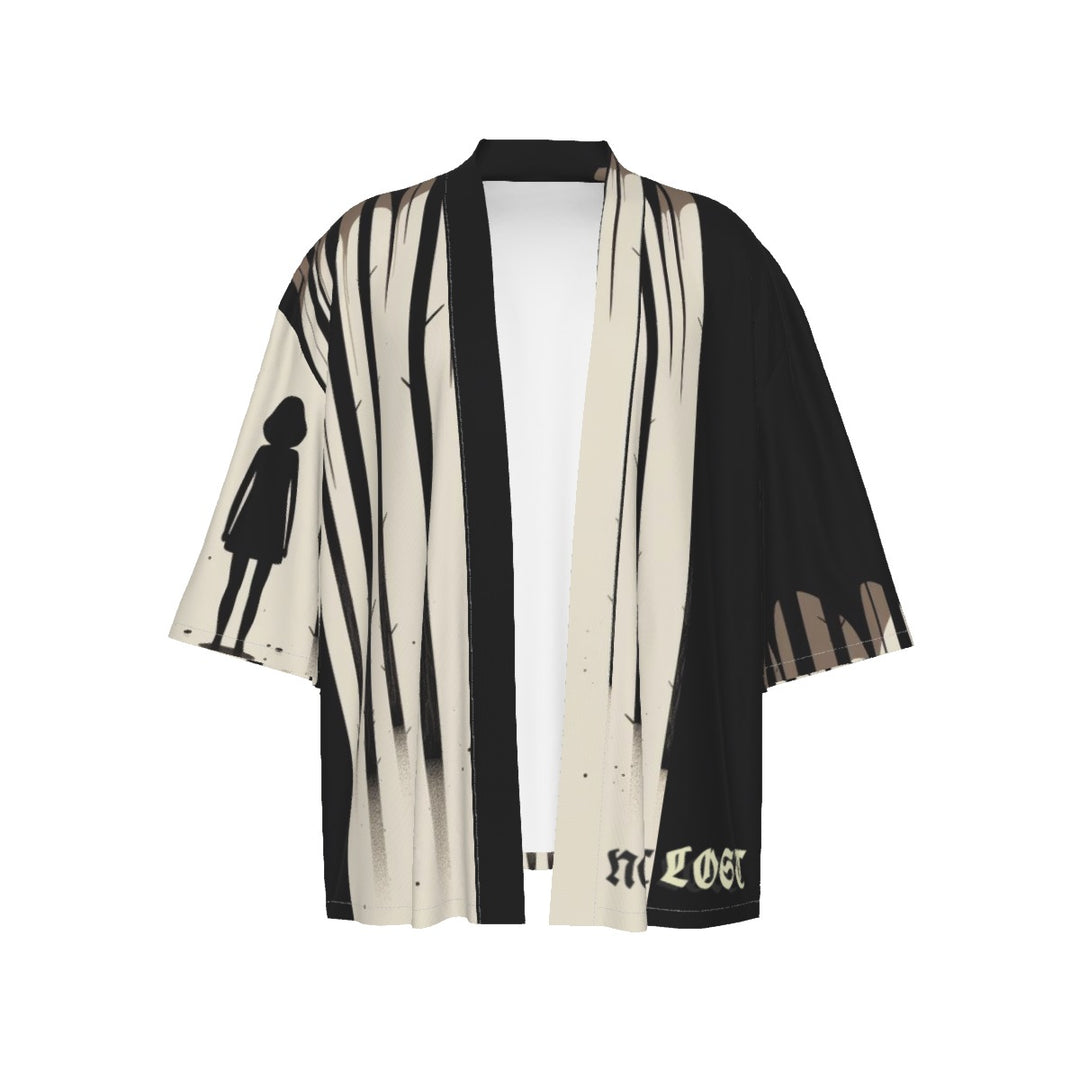 Spooky SZN Short Kimono