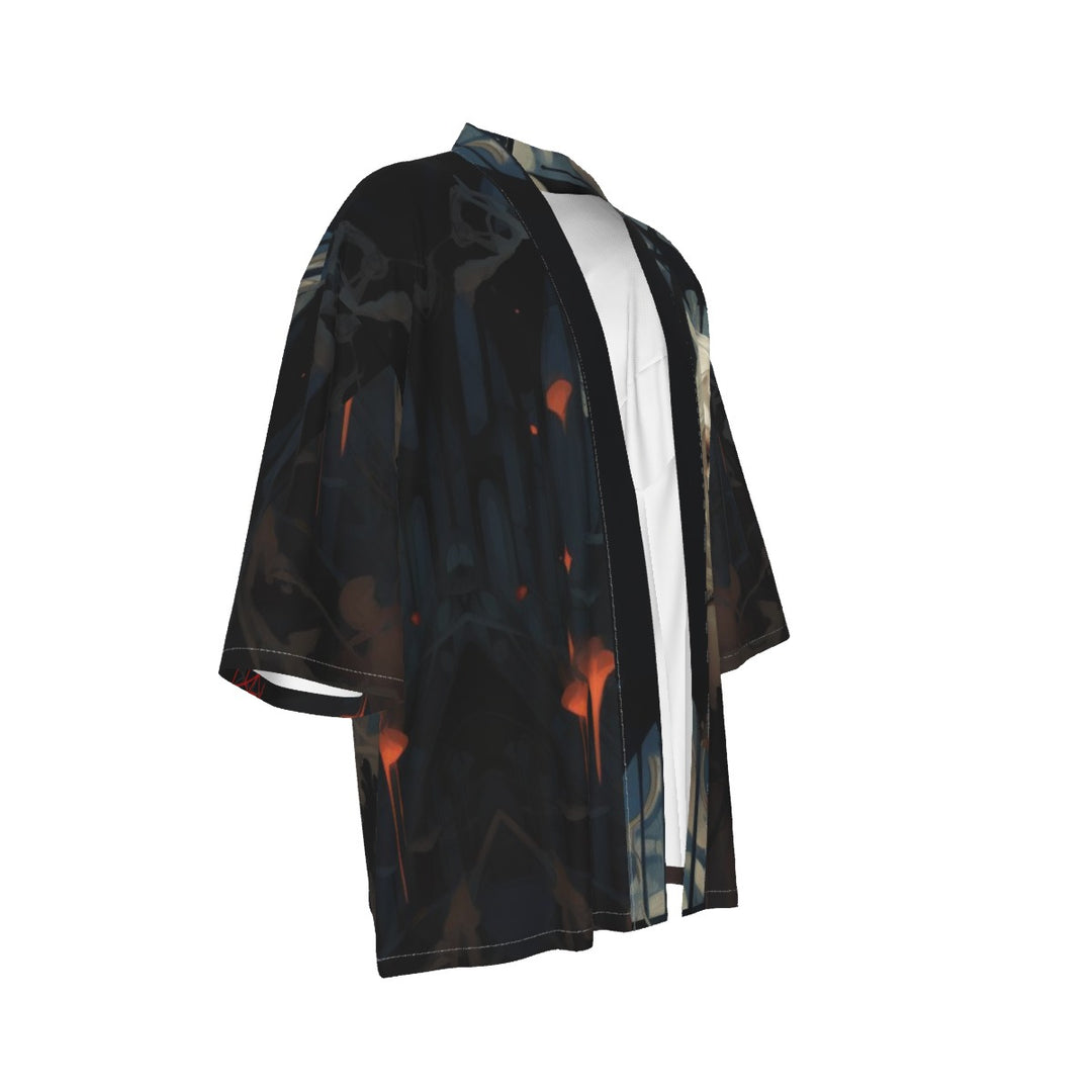 Spooky SZN Short Kimono