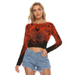 Red Strings of Fate Mesh Top