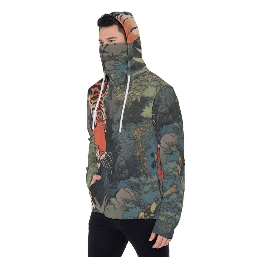 Streets of Tokyo Heavy Fleece Hoodie With Mask