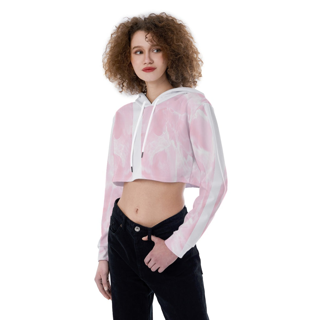 Sweet Side Crop Top Hoodie