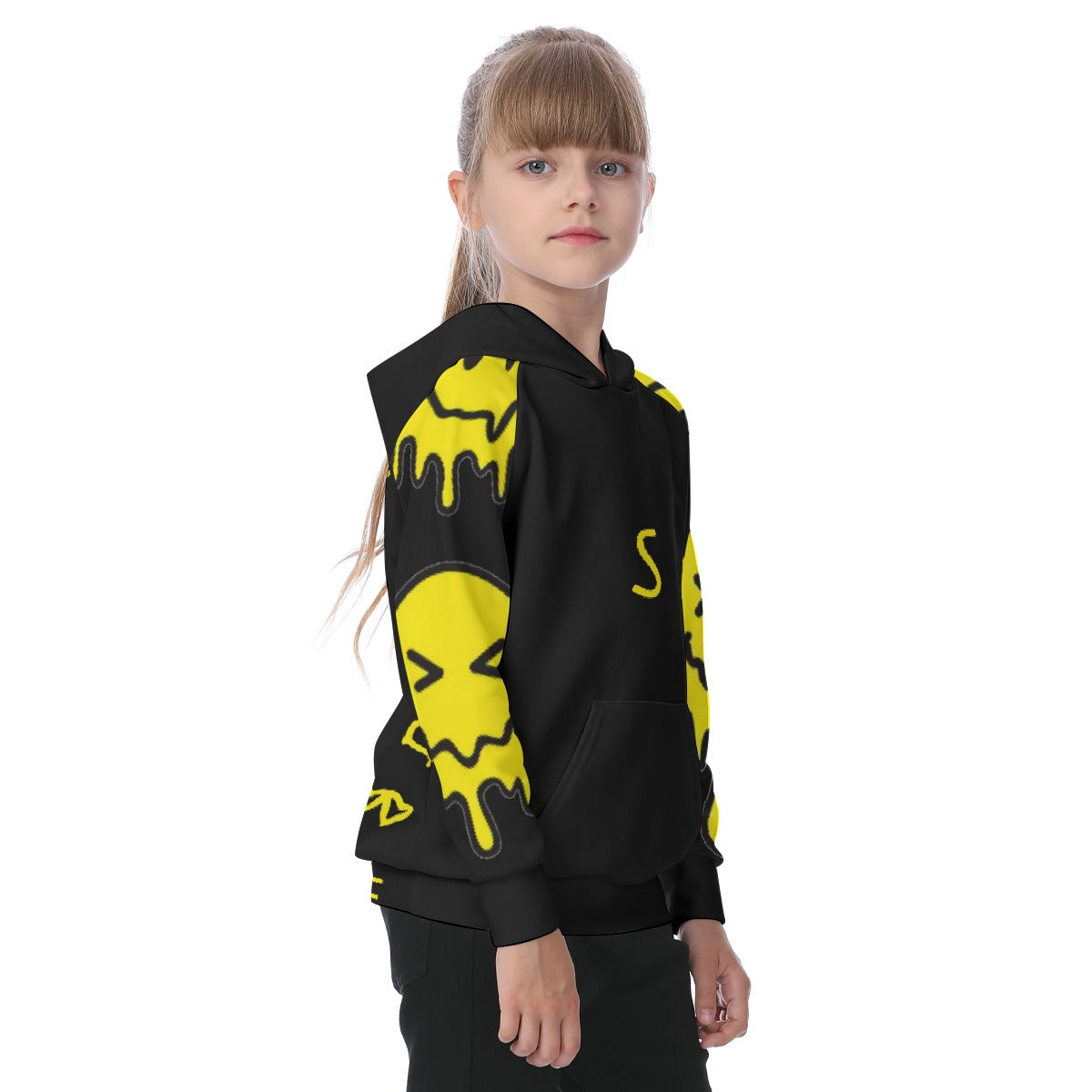 Crooked Smiles Club Kid's Raglan Pullover Hoodie