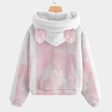 Sweet Side Kid’s Borg Fleece Sweatshirt With Ear