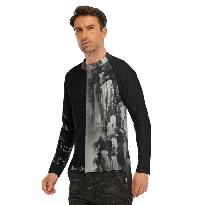 Streets of Tokyo Long Sleeve Tight surf top