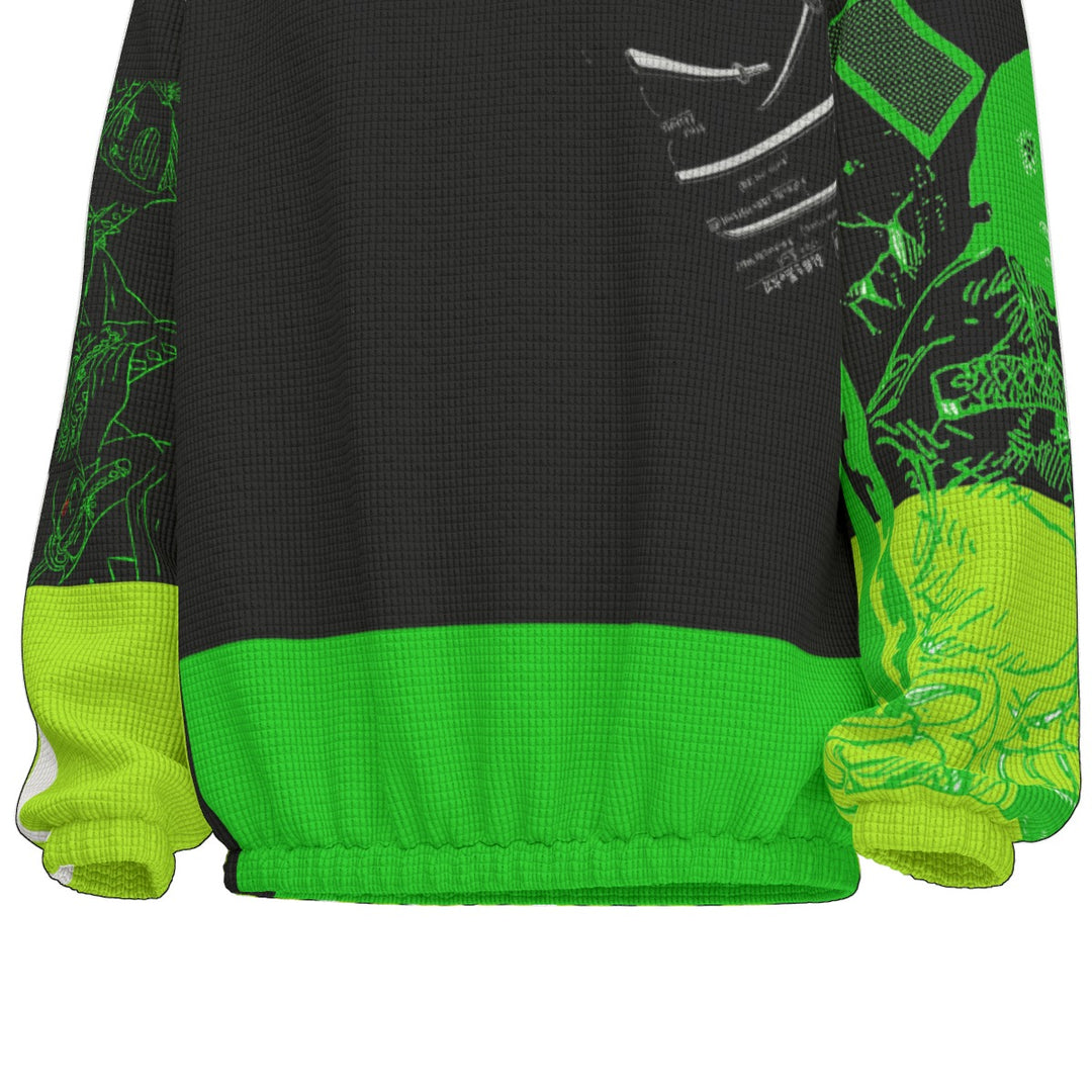 Animated Life Turtleneck Zippered Sweatshirt