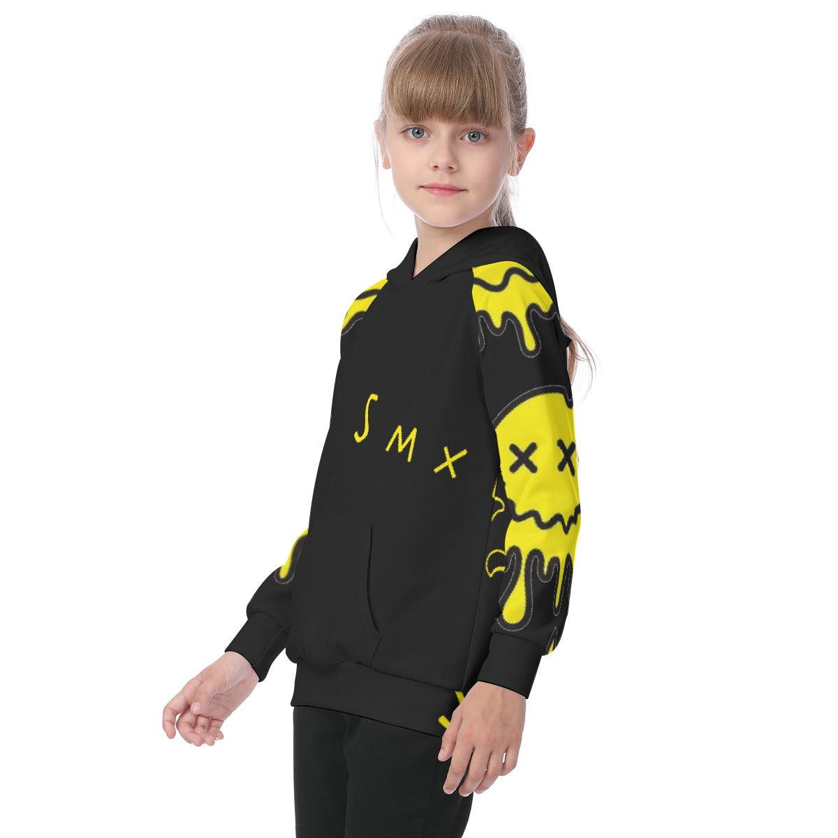 Crooked Smiles Club Kid's Raglan Pullover Hoodie