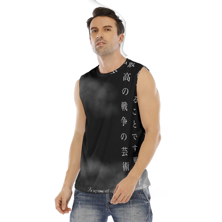 Hidden Smoke O-neck Tank Top