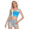 Animated Life Sport Crop Tank Top