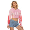 Sweet Side Crop Top Hoodie | Velvet