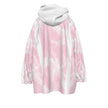 Sweet Side Kid's Sherpa Fleece Hoodie Blanket