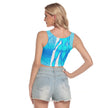 Animated Life Sport Crop Tank Top