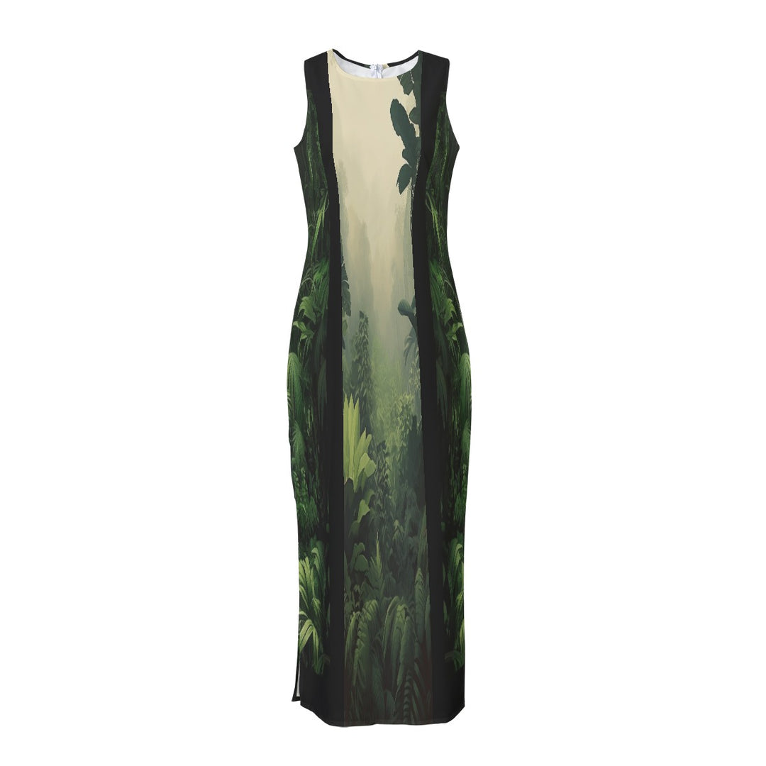 Streets of Tokyo Chiffon Sleeveless Dress