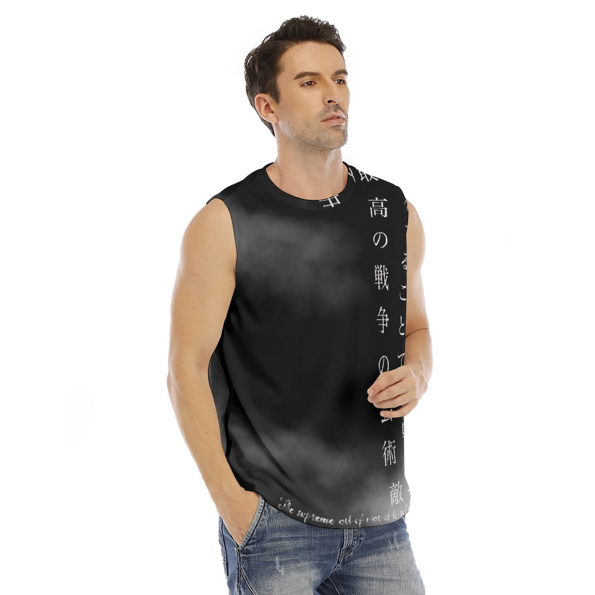 Hidden Smoke O-neck Tank Top