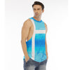 Animated Life O-neck Long Tank Top