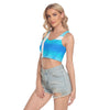 Animated Life Sport Crop Tank Top